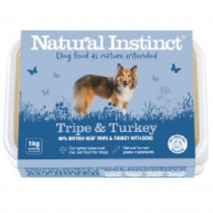 COUNTRY WAREHOUSE NATURAL INSTINCT TRIPE AND TURKEY 1 KG