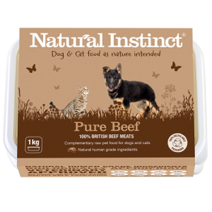 COUNTRYWAREHOUSE NATURAL INSTINCT PURE BEEF 1KG