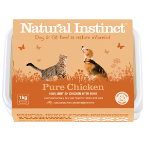 COUNTRY WAREHOUSE NATURAL INSTINCT PURE CHICKEN 1KG