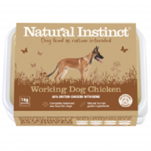 COUNTRY WAREHOUSE NATURAL INSTTINCT WORKING DOG CHICKEN 1KG